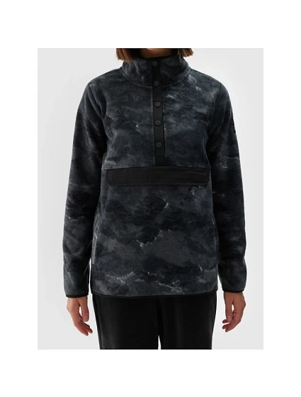 Dámský oversize fleece se stojáčkem model 21888712 - 4F