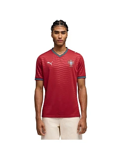 Pánske tričko Puma FPF Portugal Home Jersey Replica Club červené 783278 01 pánske