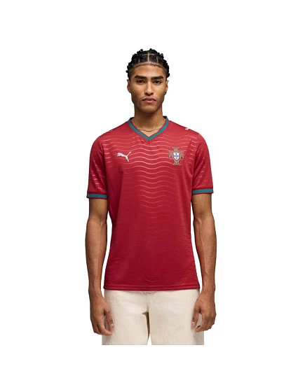 Pánske tričko Puma FPF Portugal Home Jersey Replica Club červené 783278 01 pánske Pánske tričko Puma FPF Portugal Home Jersey Replica Club červené 783278 01 pánske