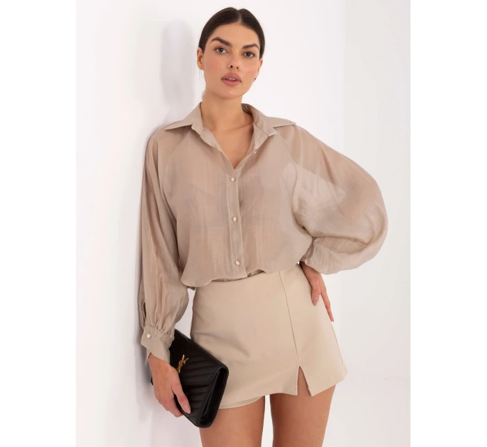 Szorty IT SN model 21795614 beżowy - FPrice Szorty IT SN model 21795614 beżowy - FPrice