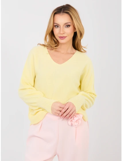 Jumper MI SW 2201.16P světle žlutý