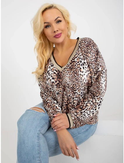 Halenka RV BZ model 18371873 černá a béžová - FPrice Halenka RV BZ model 18371873 černá a béžová - FPrice