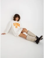 Mikina VI BL model 17846687 ecru - FPrice Mikina VI BL model 17846687 ecru - FPrice