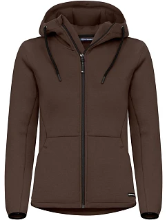 Cutter & Buck Pemberton Jacket Women Dámska mikina s kapucňou 68.8419 tmavá mokka