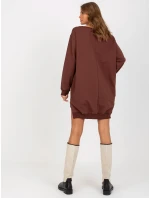 Mikina VI BL 3102.01P tmavo hnedá Mikina VI BL 3102.01P tmavo hnedá