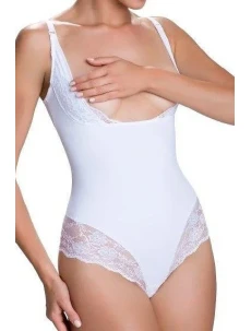 Dámske body Vanilia White - Eldar