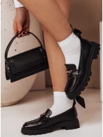 Dámské mokasíny s podrážkou black Dstreet model 21984161 - FashionStreet