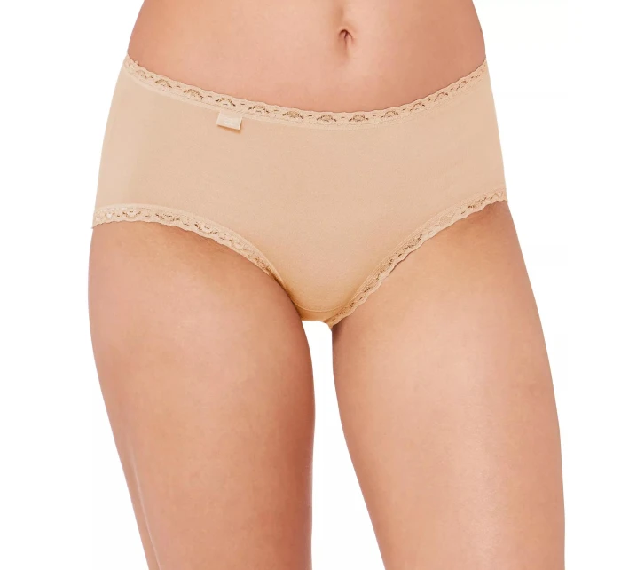 Dámské kalhotky 24/7 Cotton Lace Midi C3P  béžová   model 18976827 - Sloggi
