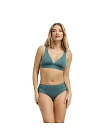 Dámske plavky DIM SWIMWEAR GLOSSY TRIANGLE BRA - DIM - tmavozelená Dámske plavky DIM SWIMWEAR GLOSSY TRIANGLE BRA - DIM - tmavozelená