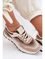 Dámské tenisky na platformě Hnědé model 22099924 - Boto