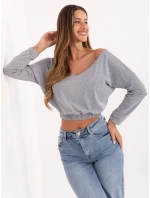 Blúzka RV BZ 6721.65 sivá