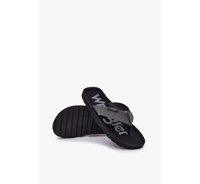 WRANGLER ZANE FLIPFLOP MEN LOW žabky - sivé