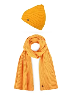 Dámsky set šatky a čiapky Vuch Rowdy Set Yellow