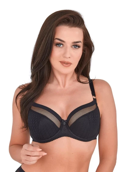 Dámská podprsenka Černá model 20815583 - Gaia Dámská podprsenka Černá model 20815583 - Gaia