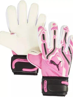 SPORT Brankárske rukavice Ultra Play M RC 041862 08 Biele s ružovou - Puma