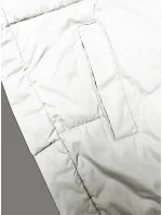 Volná dámská bunda v barvě ecru s kapucí Miss model 19447261 - Miss TiTi