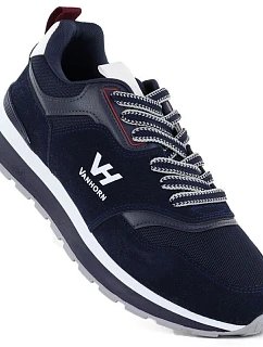 Pánske tenisky športové topánky tmavomodré Vanhorn WN32306