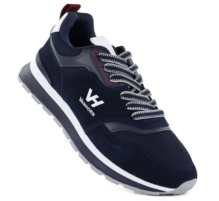 Pánské tenisky sportovní polobotky tmavě modré model 22116084 - VanHorn