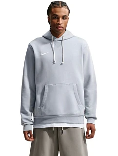 Pánska mikina Nike Dri-FIT Standard Issue Pull Over Hoodie light grey FD7734 012 pánske oblečenie