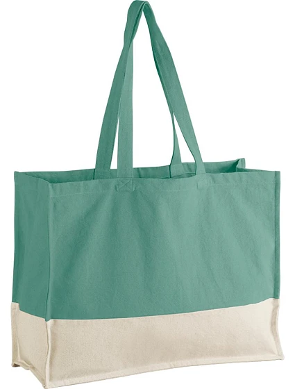 Taška Westford Mill W 858 EarthAware® z biobavlny 50.0858 prírodná/šalviovo zelená Taška Westford Mill W 858 EarthAware® z biobavlny 50.0858 prírodná/šalviovo zelená