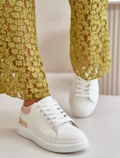 Nízké Dámské Tenisky Na Platformě Z Eko Kůže model 21667647 - Boto