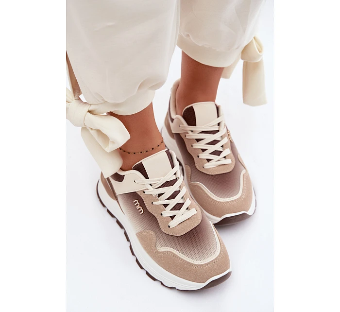 Dámské tenisky na platformě Hnědé model 22099924 - Boto