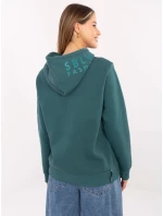 Mikina D10600BI02690A7NO morská farba