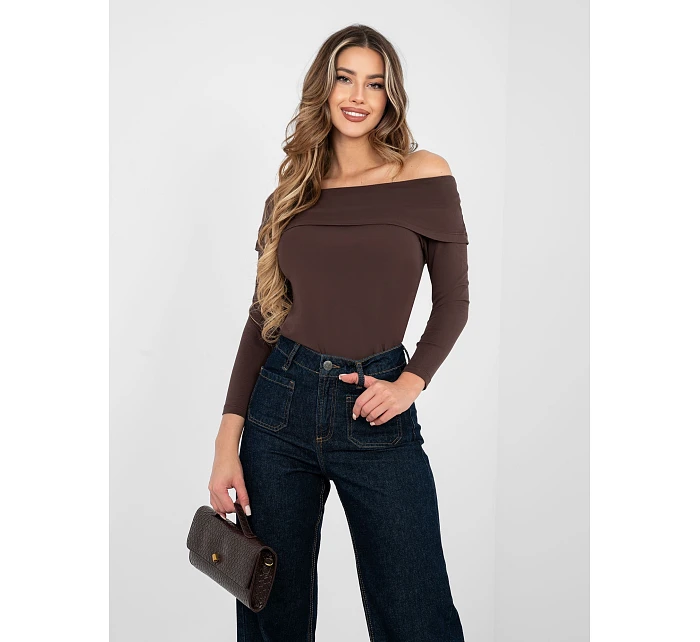 Blúzka RV BZ A1194.25 tmavohnedá Blúzka RV BZ A1194.25 tmavohnedá