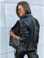 Dámská kožená bunda GLAM black Dstreet model 21971249 - FashionStreet