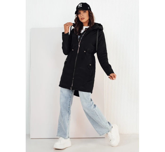 Dámská přechodná bunda parka černá Dstreet model 21973492 - FashionStreet