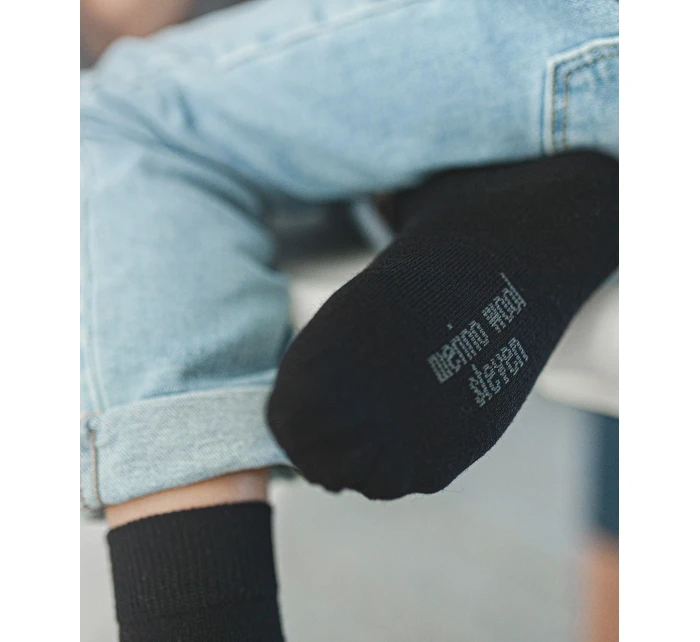 Dětské žebrované ponožky model 18873091 Merino Wool 2634 - Steven