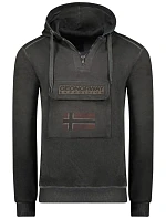 Geographic Norway Gymclass EO Tiedye Badge M WU8270H-GNO-BLACK Mikina