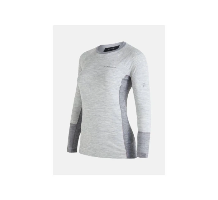Termotričko Peak Performance W Magic Crew sivé