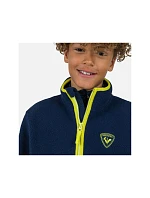 Jr model 21453292 Fleece mikina námořnická modrá - Rossignol