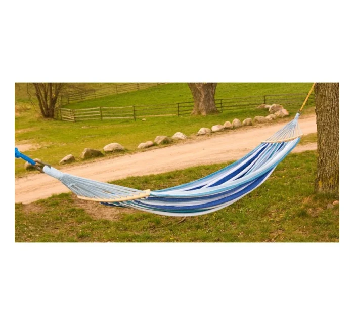 Zahradní síť pro 2 osoby Luxe XXL cm modrá model 21803927