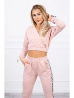 Sada s ozdobnými stuhami tmavo púdrovo ružová Sada s ozdobnými stuhami tmavo púdrovo ružová