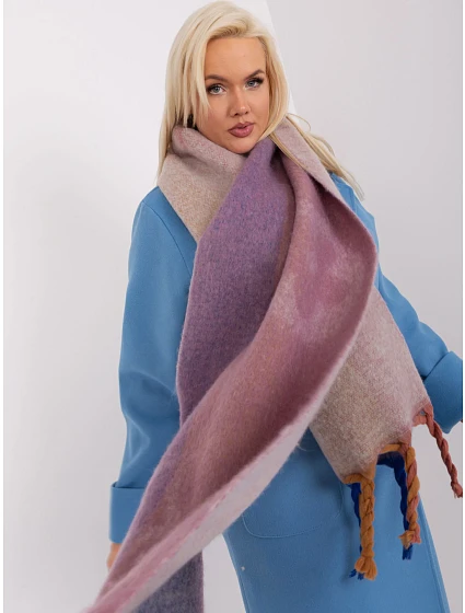 Szalik AT SZ model 19349222 fioletowy - FPrice