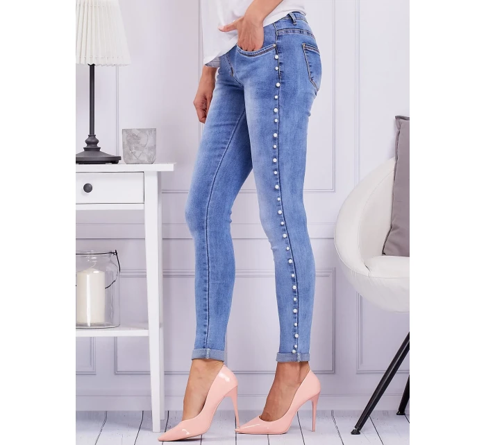 Džínsové nohavice JMP SP Y1280.43 modrá