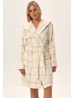 Dámský župan s kapucí model 20556045 - Henderson Dámský župan s kapucí model 20556045 - Henderson