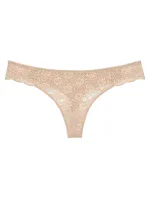 Dámske tangá Amourette Hipster String - YELLOW - light beige 0026 - TRIUMPH