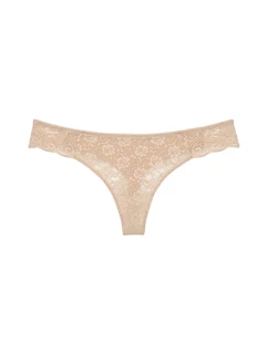 Dámske tangá Amourette Hipster String - YELLOW - light beige 0026 - TRIUMPH