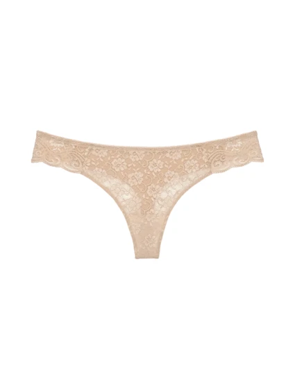 Dámske tangá Amourette Hipster String - YELLOW - light beige 0026 - TRIUMPH