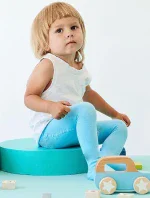 Hladké bavlněné dětské punčochové kalhoty 02 barvy model 20553634 - Wola Hladké bavlněné dětské punčochové kalhoty 02 barvy model 20553634 - Wola