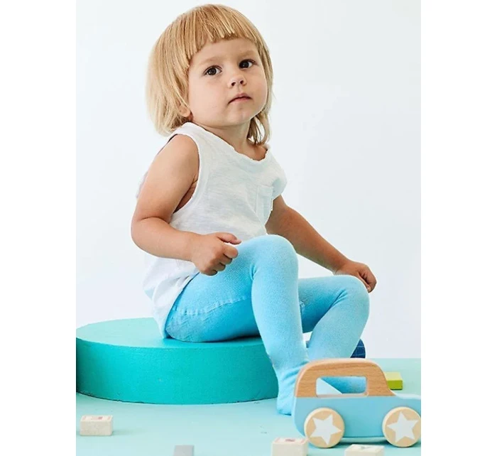 Hladké bavlněné dětské punčochové kalhoty 02 barvy model 20553634 - Wola Hladké bavlněné dětské punčochové kalhoty 02 barvy model 20553634 - Wola