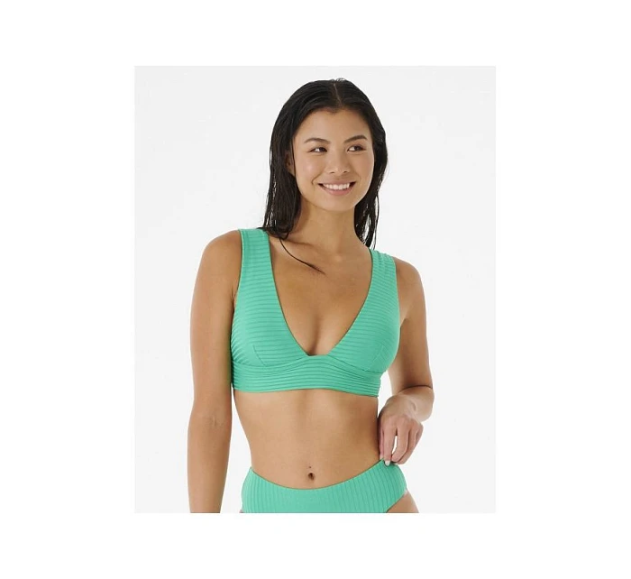 Plavková podprsenka RIP CURL Premium Surf Deep V zelená