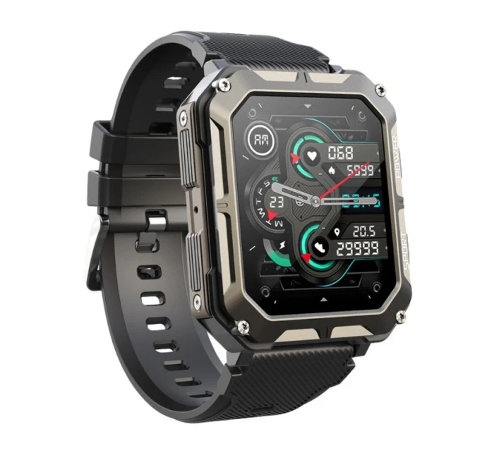 Pánské chytré hodinky BLACK model 21806359 - RUBICON Pánské chytré hodinky BLACK model 21806359 - RUBICON