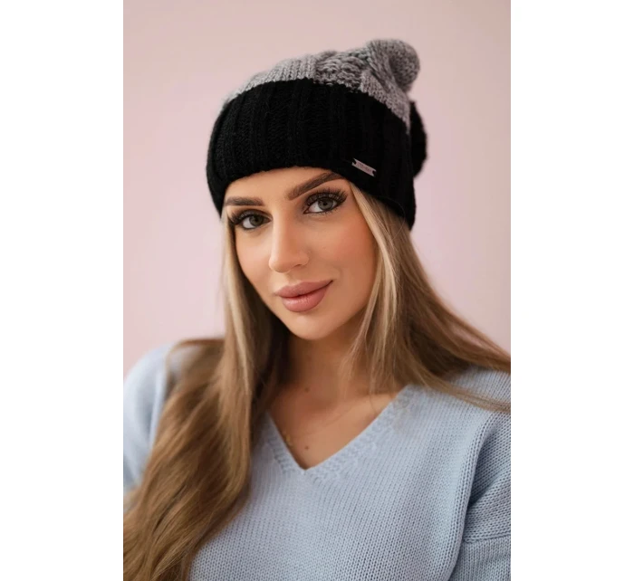 Paris fleecová čepice K212 model 18750065 - K-Fashion Paris fleecová čepice K212 model 18750065 - K-Fashion