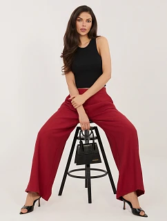 Spodnie model 22076846 ciemny czerwony - FPrice