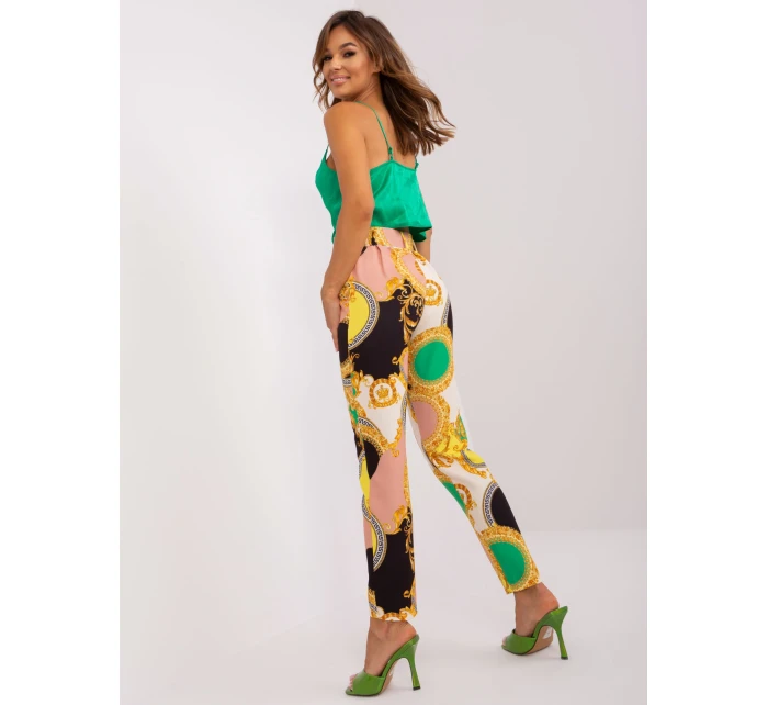 Spodnie DHJ SP model 18725443 czarno beżowy - FPrice