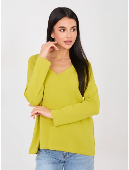 Blúzka RV BZ A1092.47 limetkovo zelená